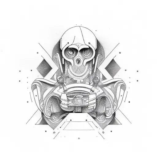 Decoration Lines And Design Around A Quote