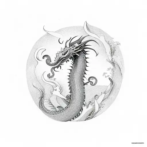 Long Dragon Withsakura