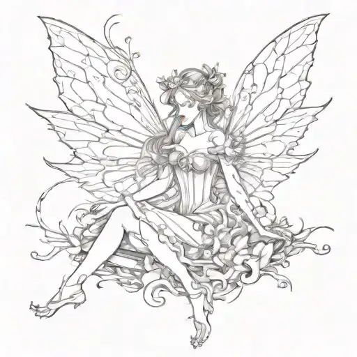 Fairy Doing A Battement