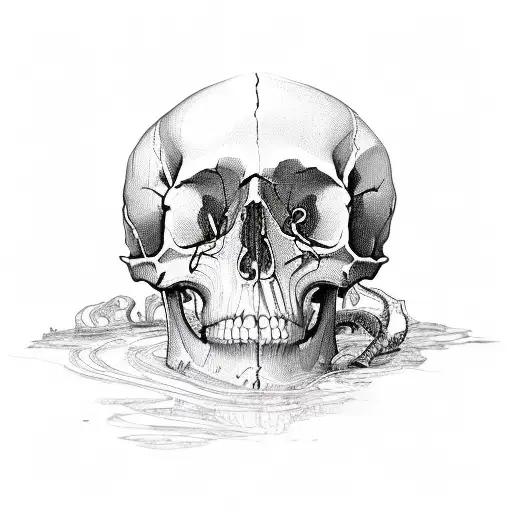 Sripping Skull