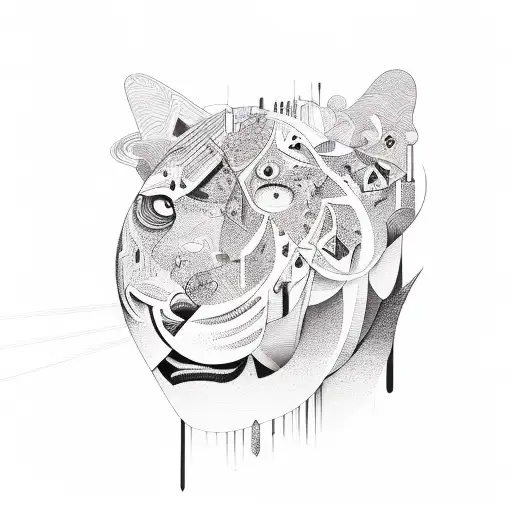 Abstract Representation Of Emotions Through Colors And Shapes