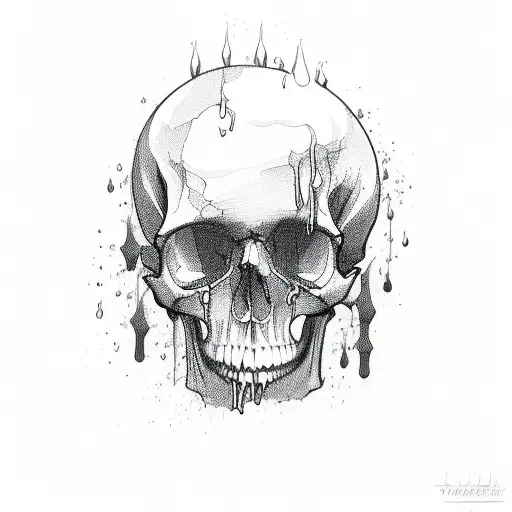 Dripping Skull