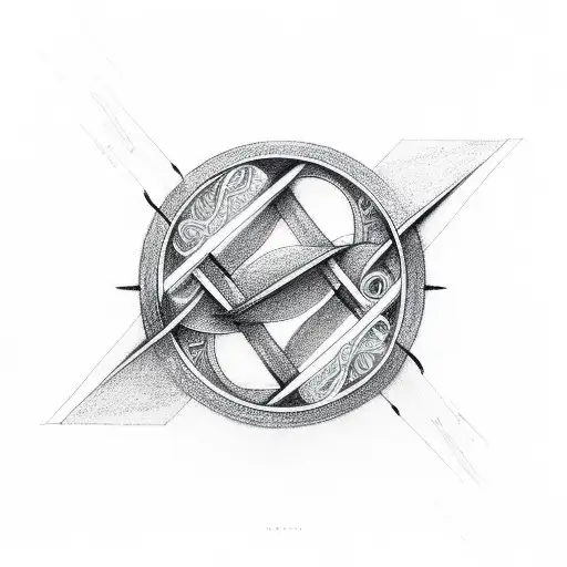 2 'A' Making Infinity Symbol