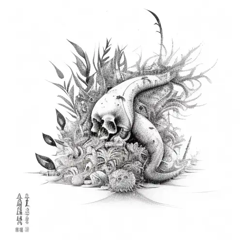 Dead Animal In Plants