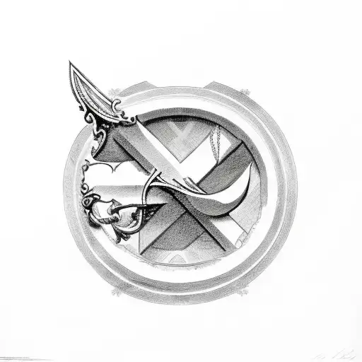 Christian Cross With 1926 Inside