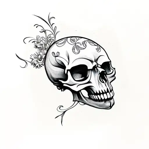 Watch Skull Flower