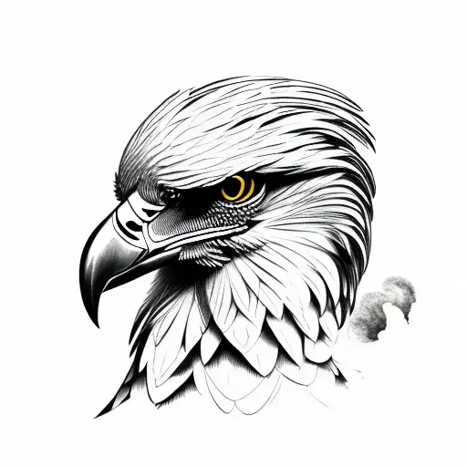 Eagel With Background