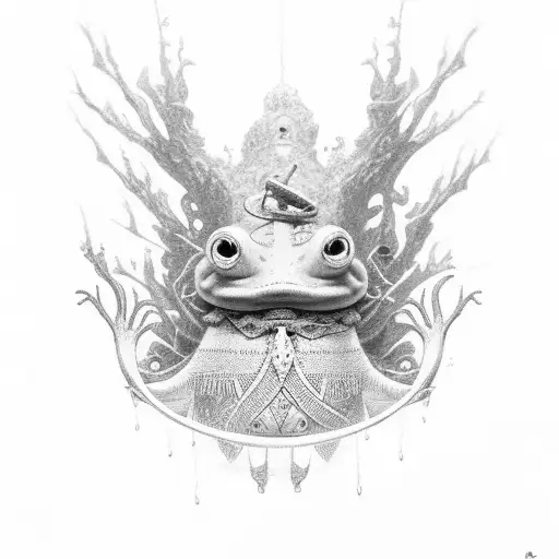 Axolotl Dressed As A Lord Of The Ring Character