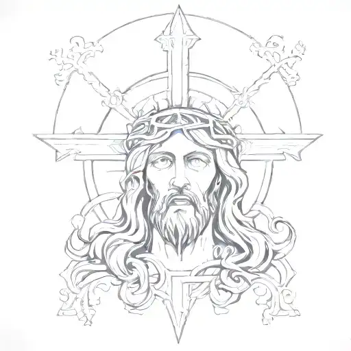 Beautiful Font Jesus