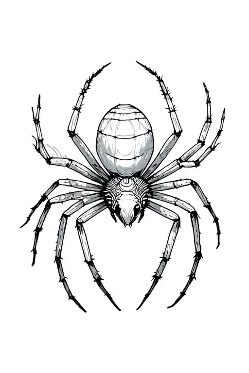 Spider With Abstracts Features Taround