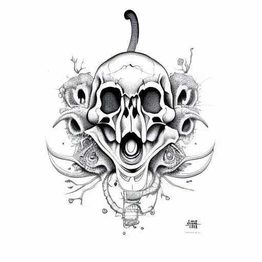 Monkey Skull
