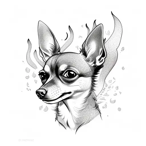 Chihuahua Breathing Fire