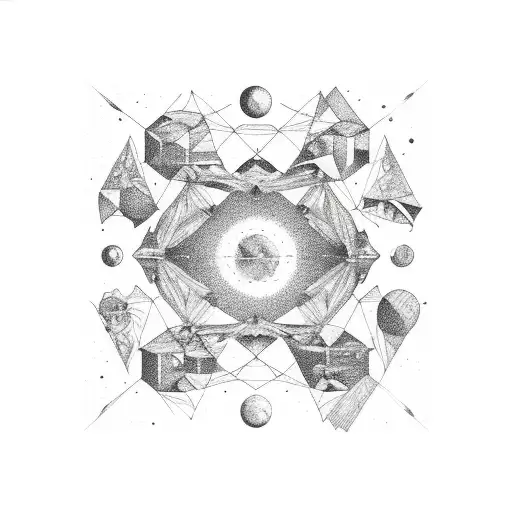 Orion Constellation Around Space