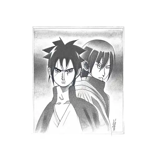 Sasuke And Itachi Showing Love