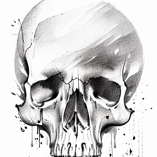 Skull Dripping