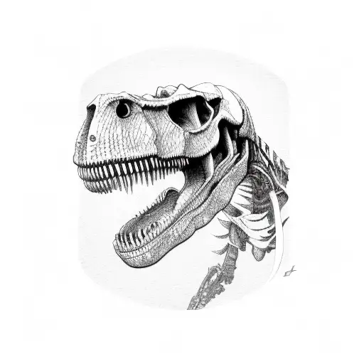 T-rex Skull