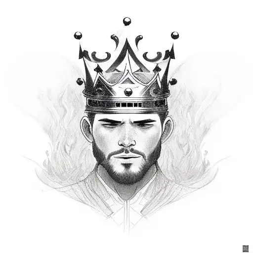 Name Caleb With A King Crown