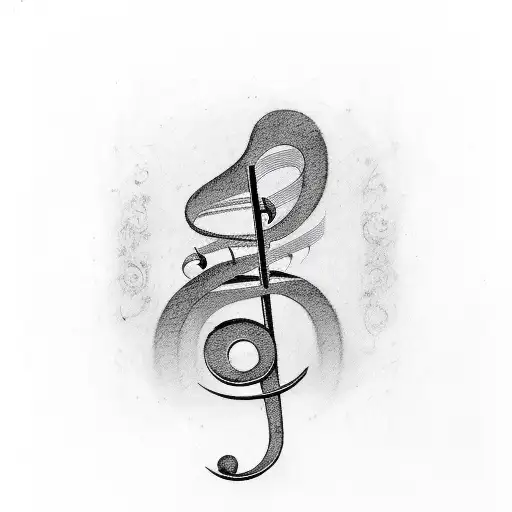 Music Bass Clef Symbol With A Semicolon