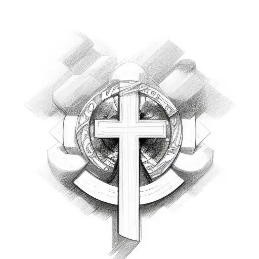 Cross With Kids Names