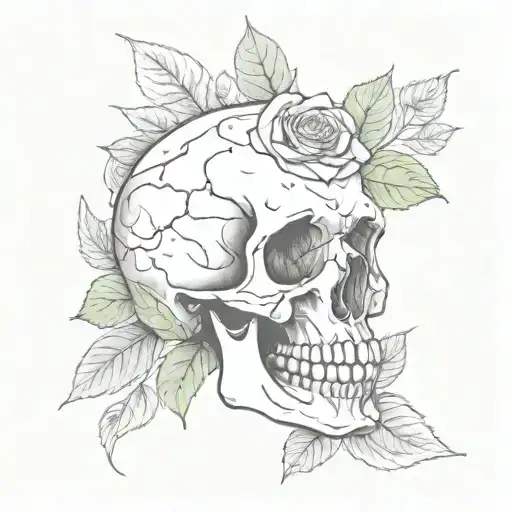 Skull And Roses