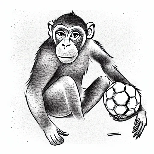Monkey Having Intercourse With A Football