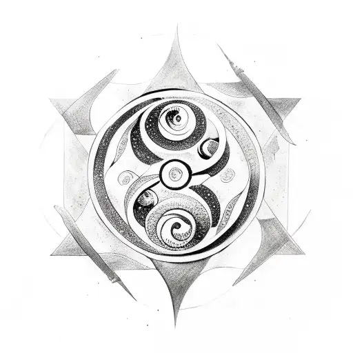 Balance Yin Yang Aquarius Pisces