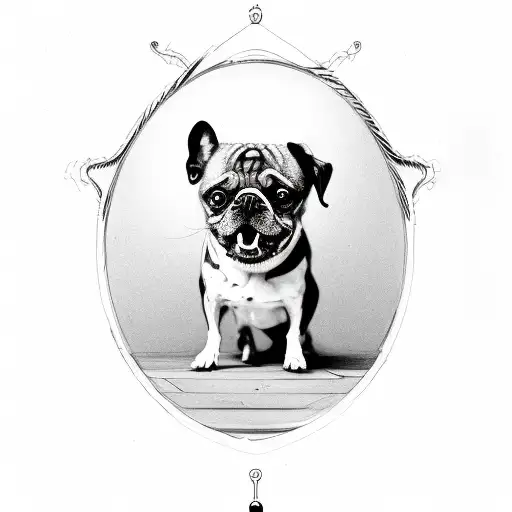 Make The Dog Look Happy With An Olive On Their Head