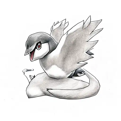 Cute Pokemon Swan