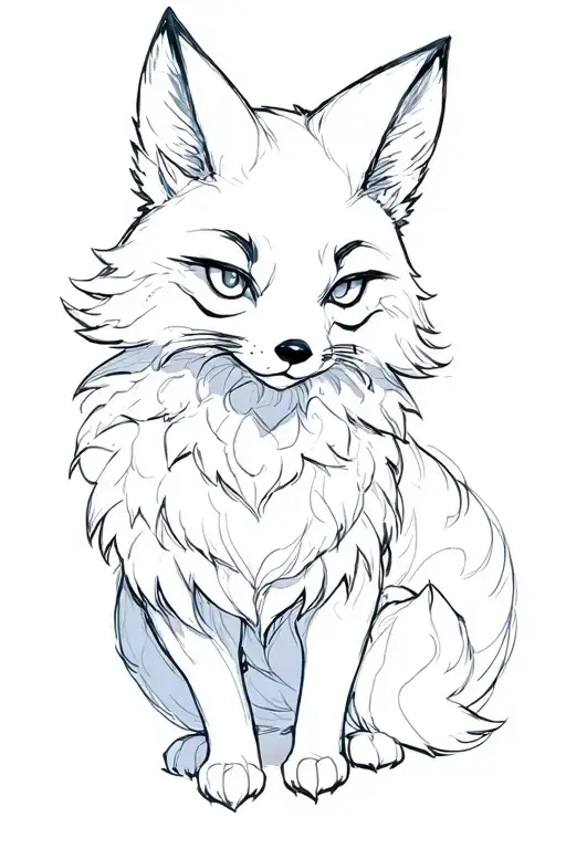 Kitsune Month Pion Sakura