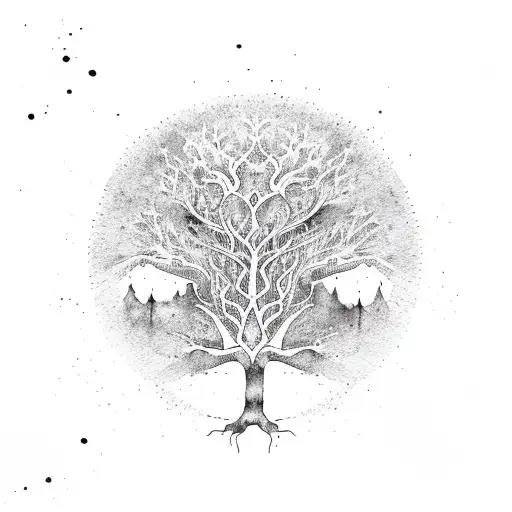 Tree Of Life Watercolor