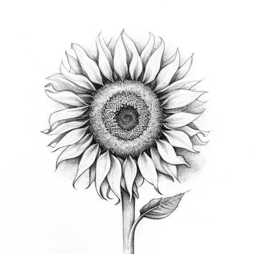 Sunflower With A Bible Quote