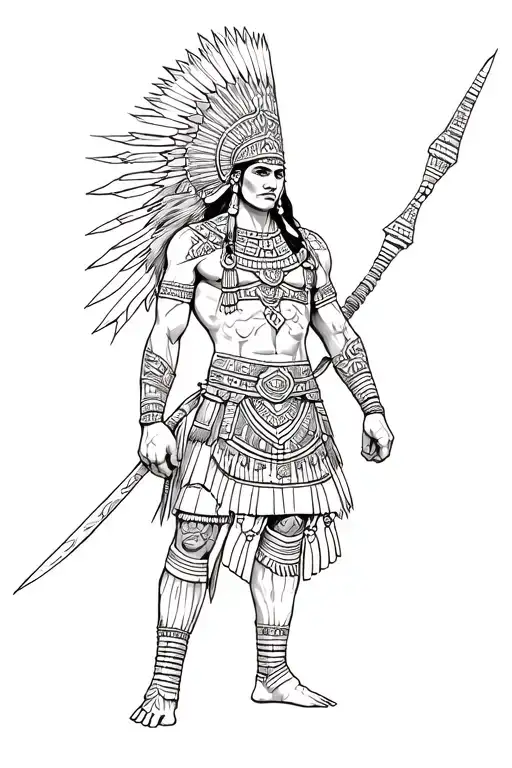 Aztec Warrior