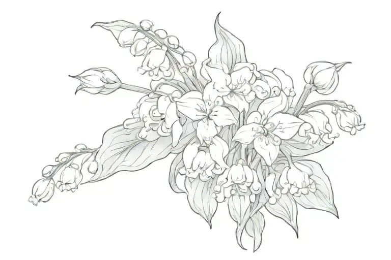 Lily Of The Valley Flower Violet Flower Chrysanthemum Flower