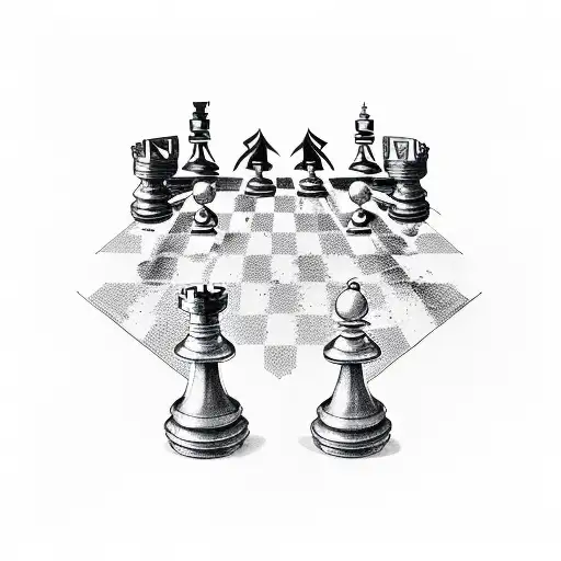 Detailed Chess Pawn Piece