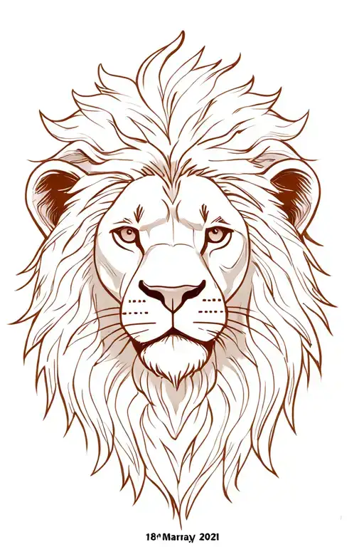 Arishay With 18Th March 2021 Roman Numerals With Mufasa And Simba