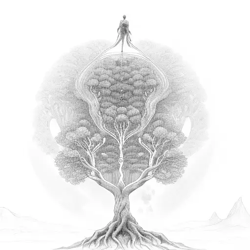 Tree Of Life With 2 Children