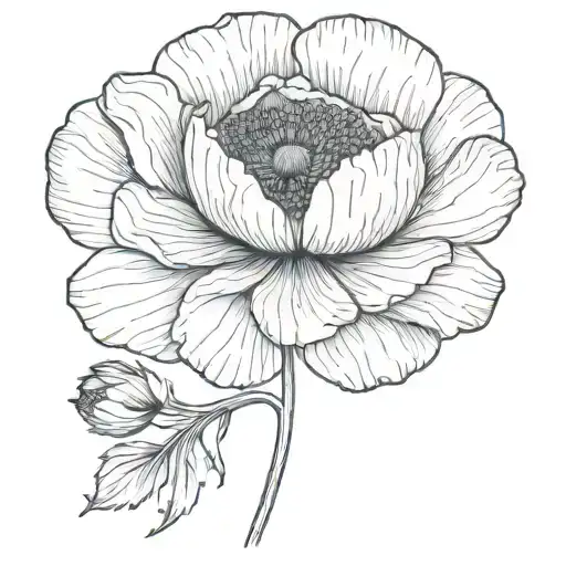 Just A Poppy Flower