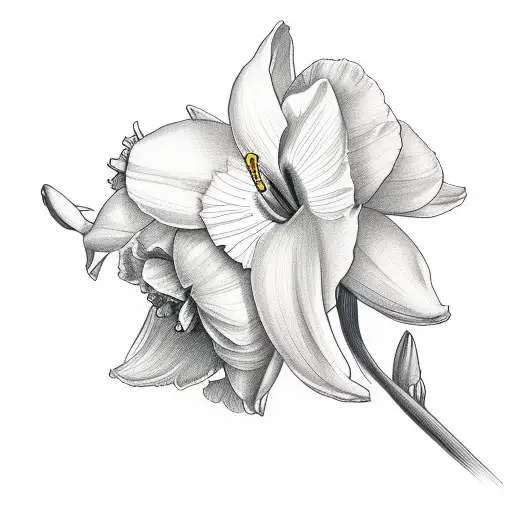 Snowdrop Daffodil Rose Gladioluss Bouquet