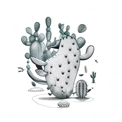 Cactus And A Whale