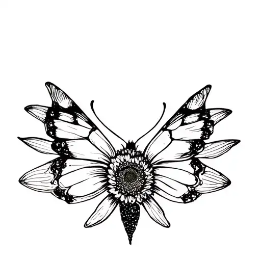 Sunflower Butter Fly