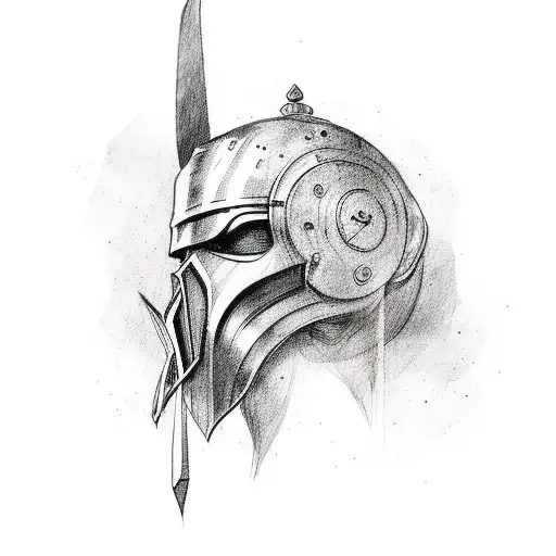 Warrior Resting After Battle