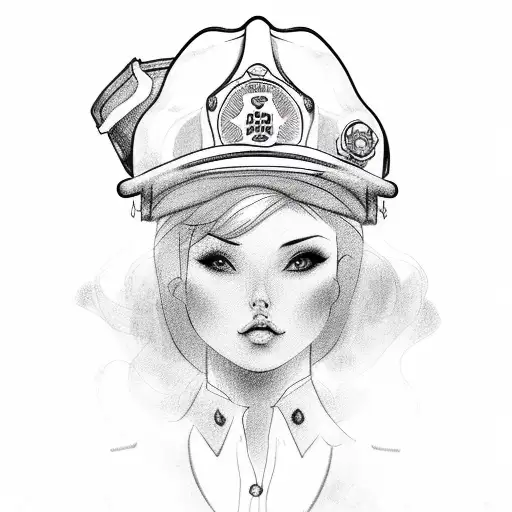Sexy Firefighter Girl