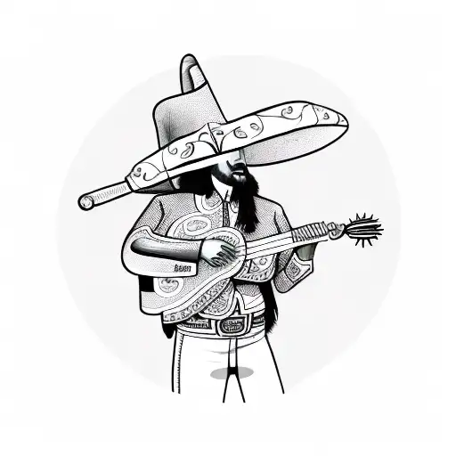 Mexican Mariachi Man