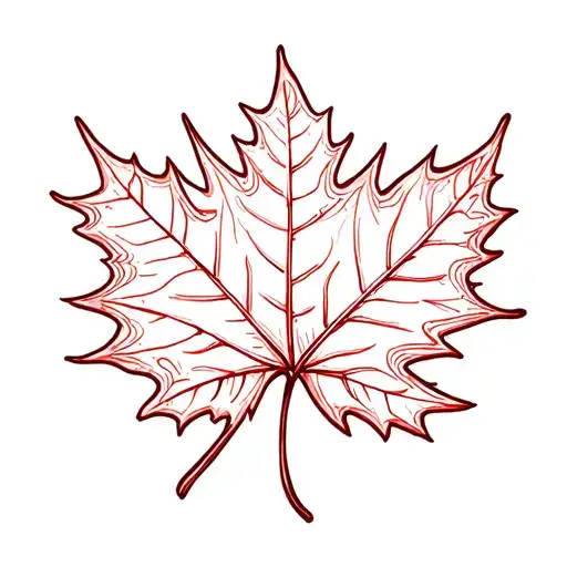 Maple Leaf To A Love Heart