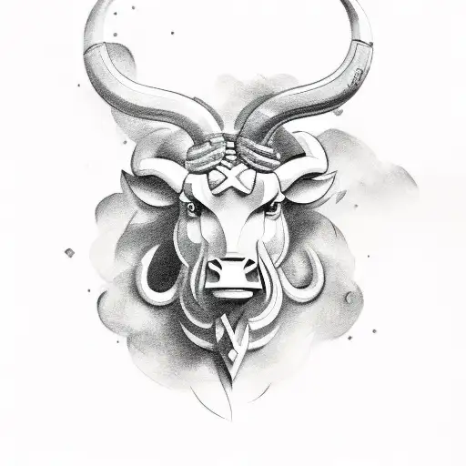 Taurus Tattoo Tgat Attracts Luck And Money