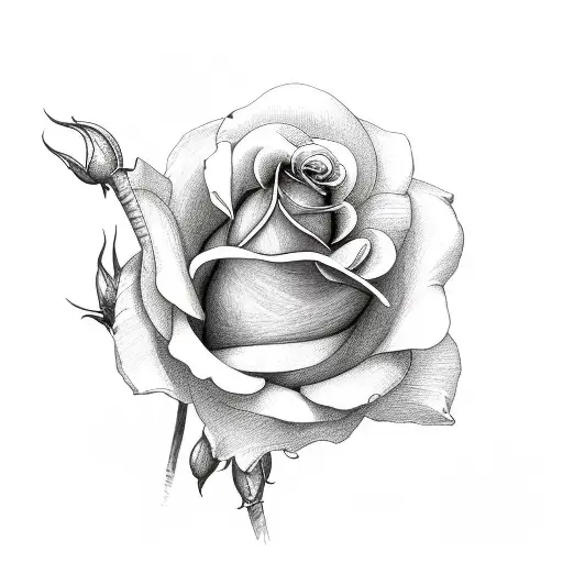 Rose And Magnolia And Lily Of The Valley