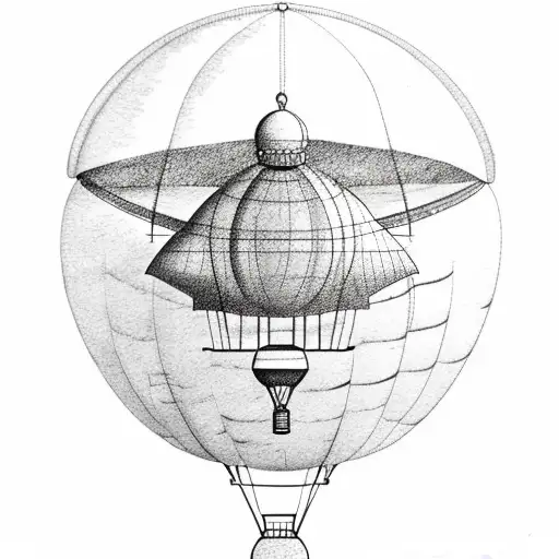 Globe Hot Air Balloon Helicopter