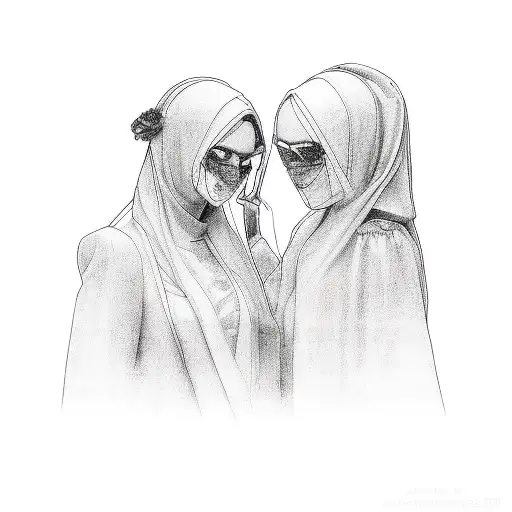 Sisters Being Connected By Their Love