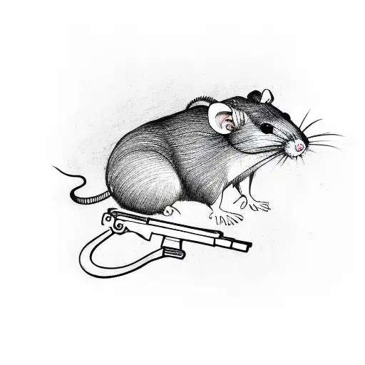 Rat With A Gun