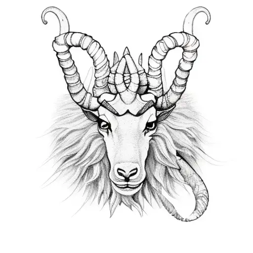 Capricorn Signs With The Number Four All Around